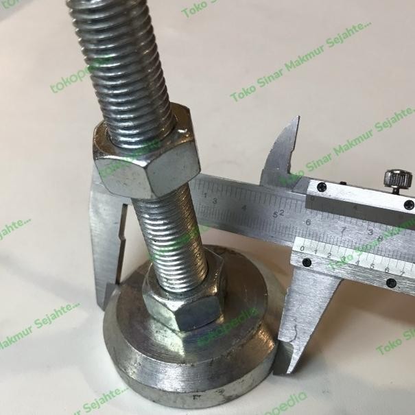 KAKI MEJA BESI M16/ADJUSTER FOOT M16 HEAVYDUTY/ADJUSTER M16 HEAVYDUTY