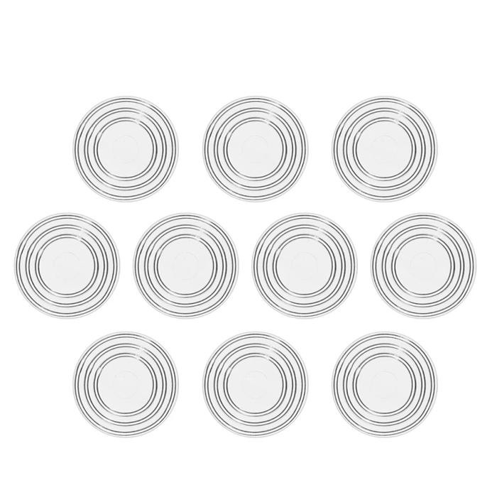 100PCS KARET GANJAL KACA 24MM KARET PENAHAN KACA MEJA KACA ANTI SLIP KACA KARET RUBBER MEJA