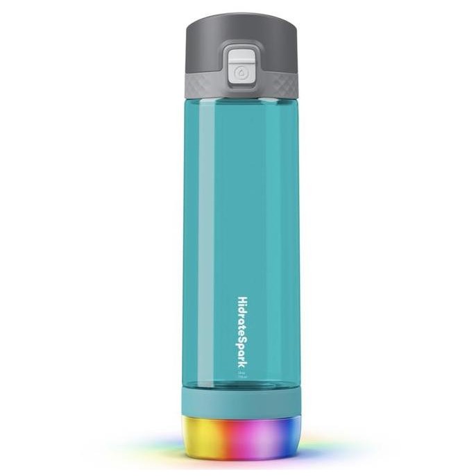 

HidrateSpark PRO Tritan Plastic Smart Water Bottle + Bonus Straw Lid