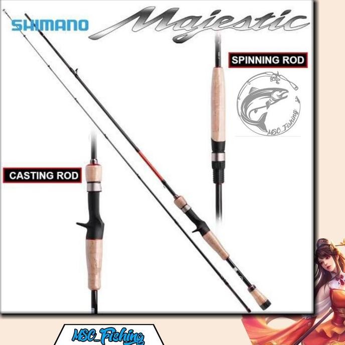 Joran BC Baitcasting Shimano Majestic B610MH2,B610M2,B68L,B66ML2,B64L