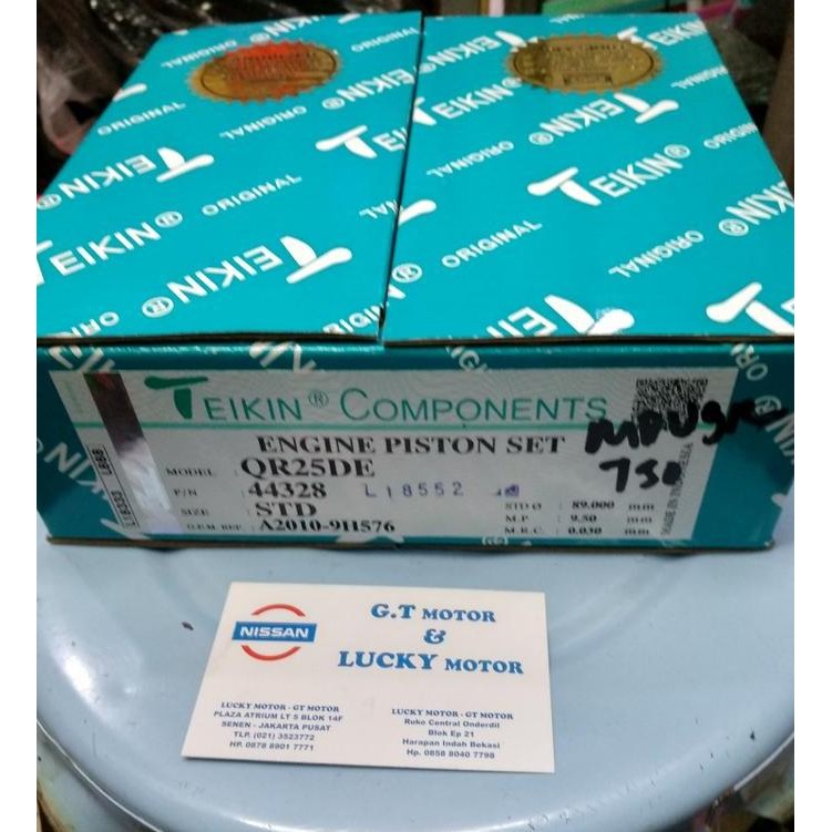 PISTON / SEHER NISSAN XTRAIL T30