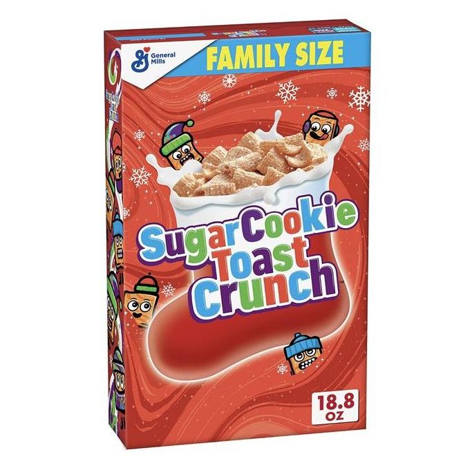 

Cinnamon Toast Crunch Cereal Sugar Cookie Family Size 532g