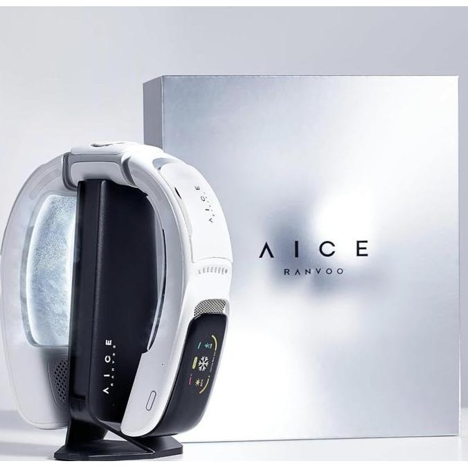 

RANVOO AICE 3 AI Neck Air Conditioner [Full-body Cooling/Heating] for All Seasons [Health Monitor] 24H 7000mAh