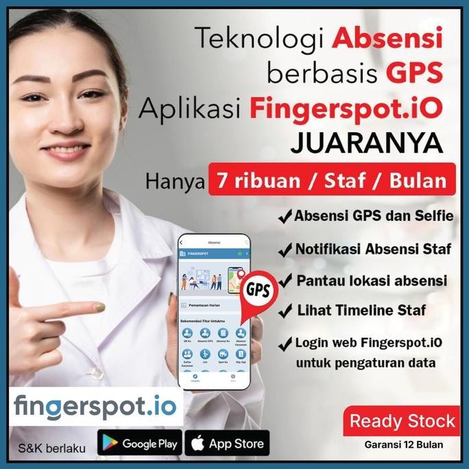 Absensi Online Tanpa Mesin Absensi - Absensi Via Hp Gps - Paket Soho 1