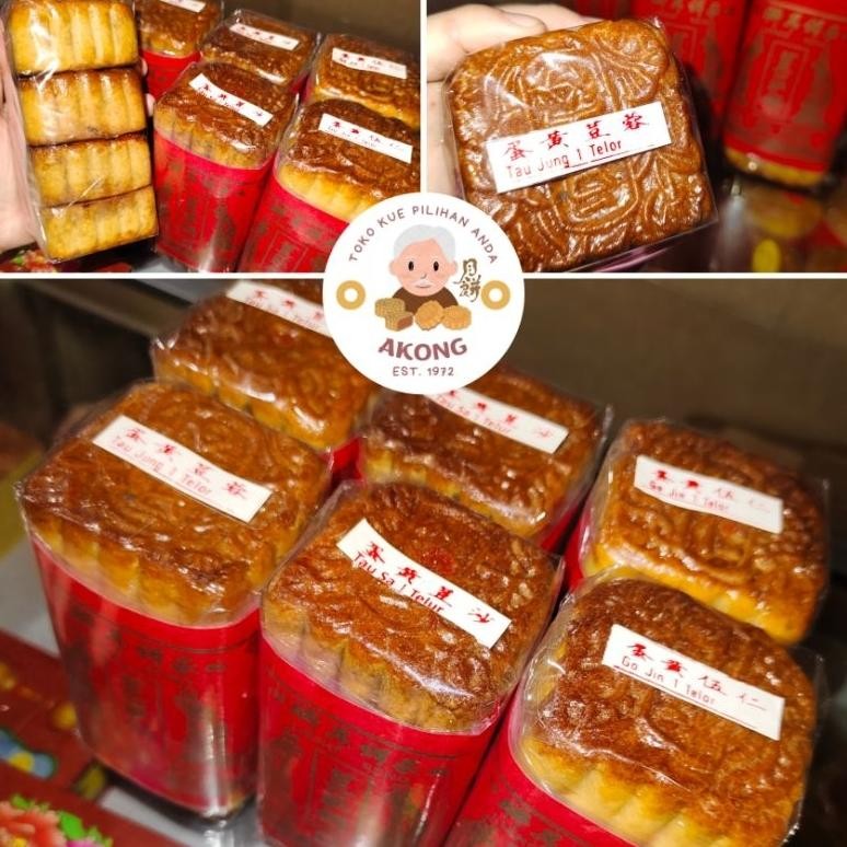 

Special Liang Seng Kue Bulan / Mooncake Isi 4 Polos & Telur Tre-57