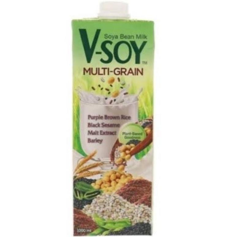 

[Promo..!!! Vsoy Multigrain 1 Liter / Vsoy Multigrain Susu Kedelai Eqw-68