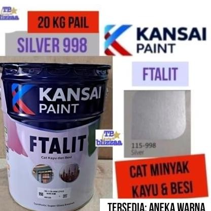Ftalit 20Kg Ftalit Silver 998 Ftalit Pastel Green 112 Stone Grey 610 Irish White 203 Kansai Paint 20