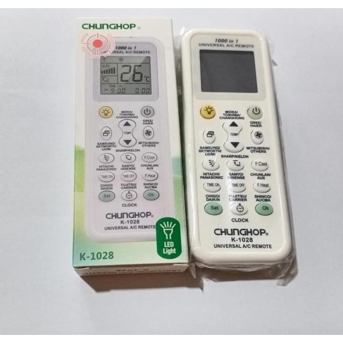 Remot AC Multi Chunghop / Remote AC Universal Chunghop murah