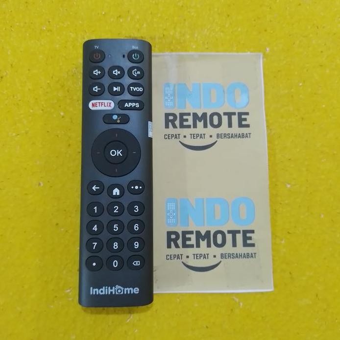 REMOTE INDIHOME TERBARU 4K NETFLIX GOOGLE VOICE ORIGINAL murah