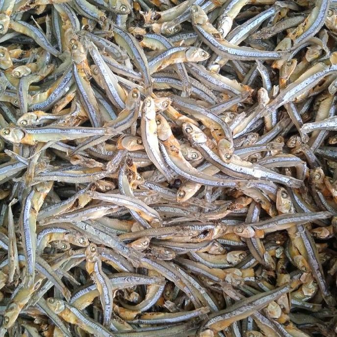 

Ikan Asin - Ikan Teri kering ukuran besar Laut