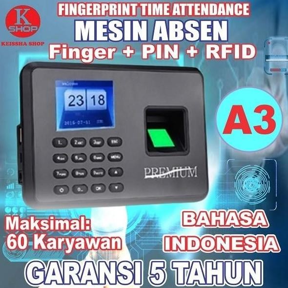 Absen/ Absensi / Mesin Absensi / Finger Print / Sidik Jari