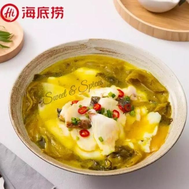 

Haidilao Sour Hot Pickled Fish Soup Sup Ikan Sayur Asin Suancaiyu