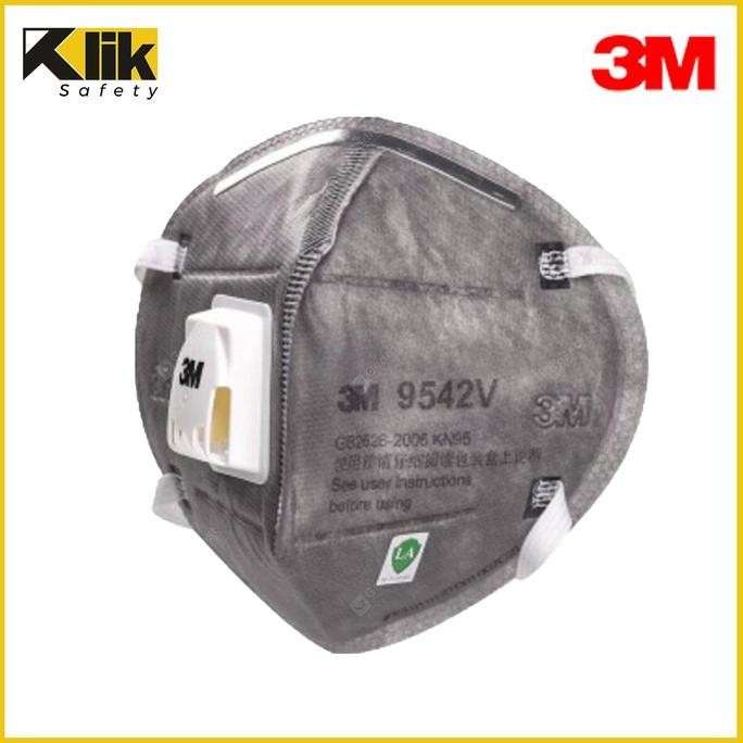 ready Masker 3m 9542V karbon P2 Masker KN95 Headloop Original