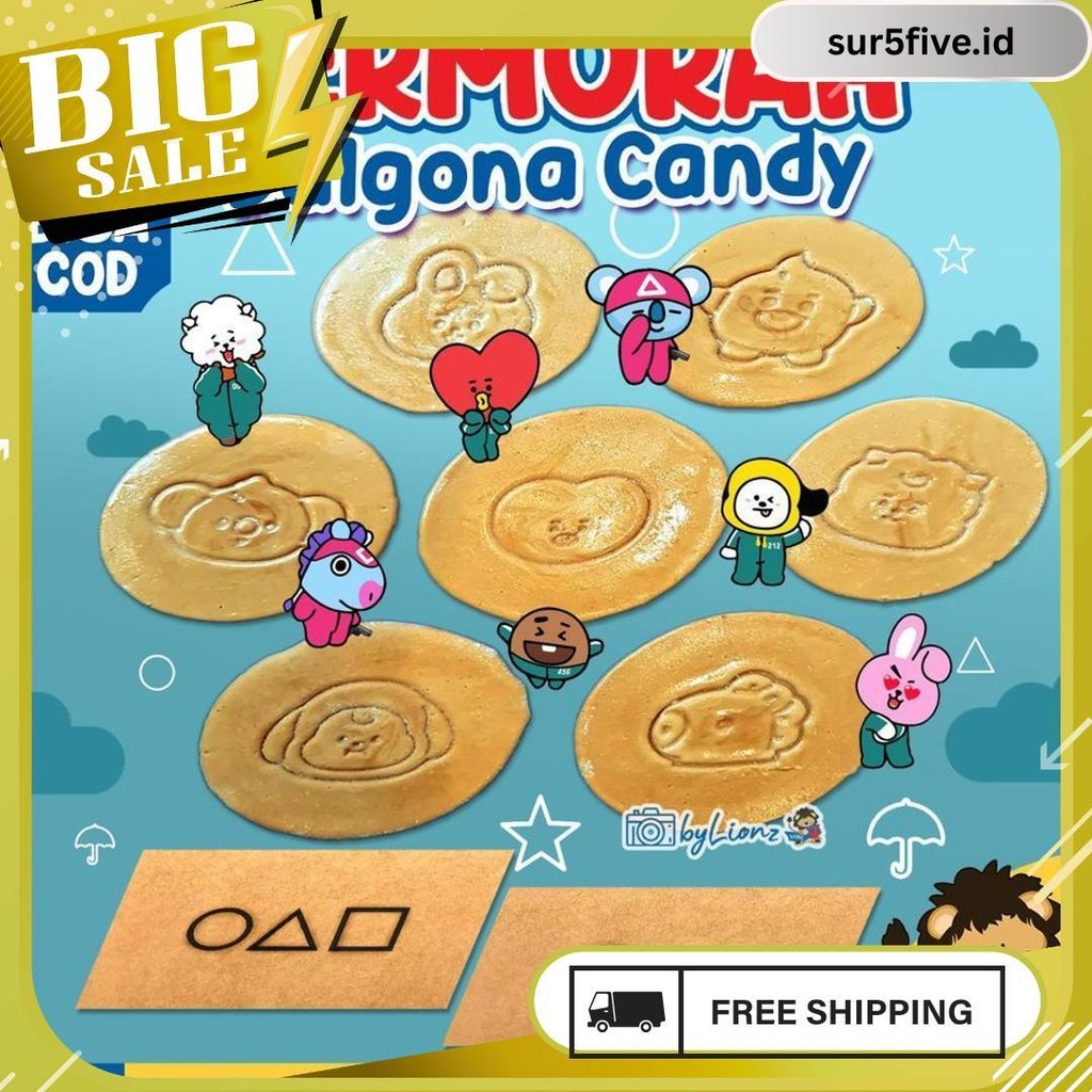 

Dalgona Candy Biti By Lionz.Idn Flash Sale