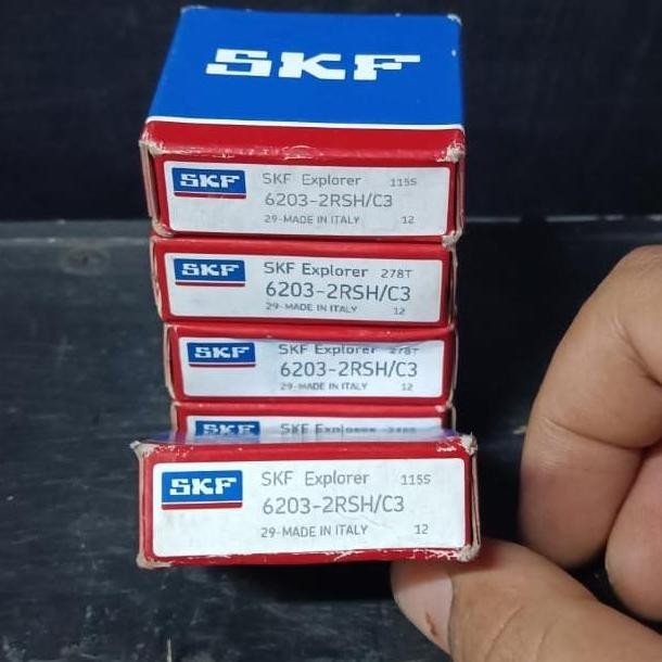 bearing SKF 6203RSH/C3 100% italy