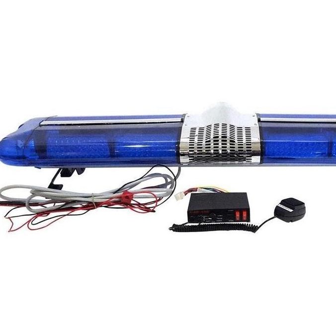 Termurah  Lampu Rotator Polisi Sirene Patwal Ambulance Led - Biru