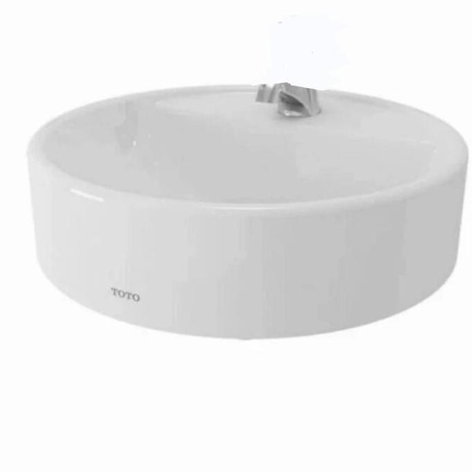 Wastafel Toto L652D Lengkap Kran Tx109Kea/Wastafel Bulat Toto L 652 D