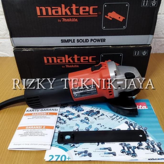 GERINDA MAKTEC MT90 MESIN GERINDA TANGAN MAKTEC