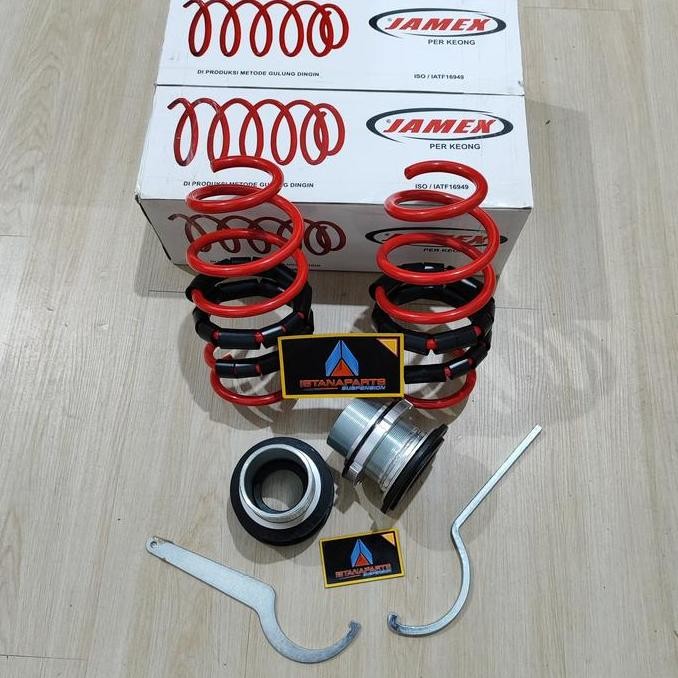 PER KEONG COILOVER ADJUSTABLE JAZZ RS GE8 BELAKANG TH 20 - 2013