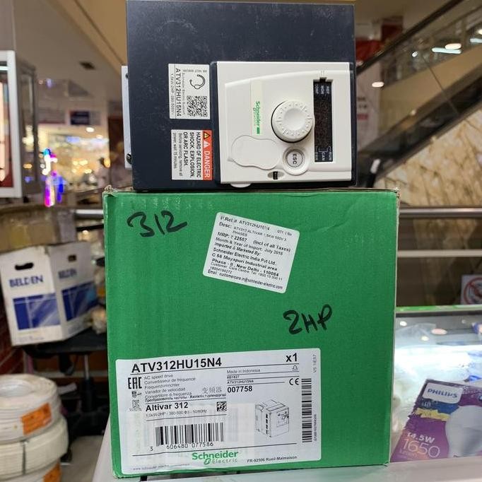 BARU !!! ATV312HU15N4 INVERTER SCHNEIDER 1,5kw