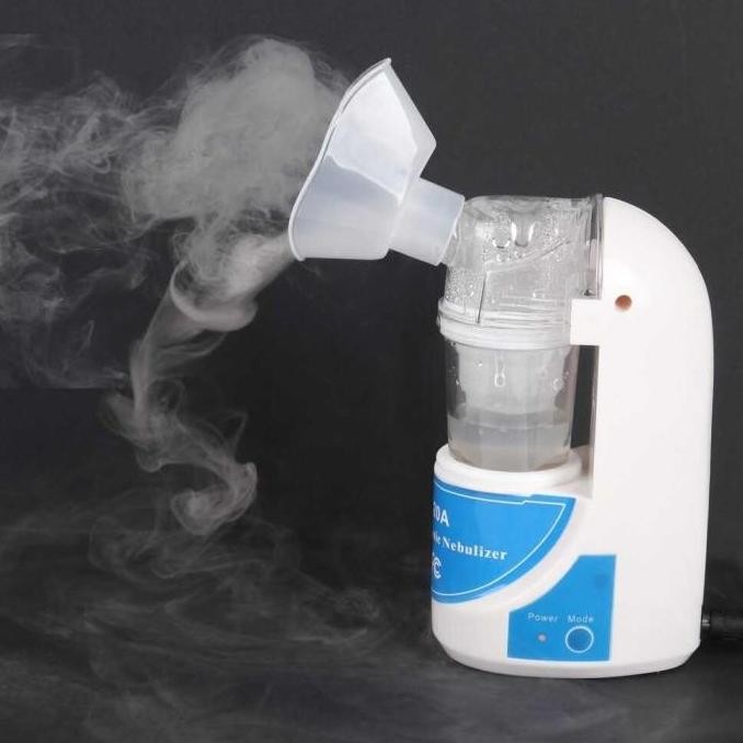Nebulizer portable..alat bantu uap pernafasan, kwalitas omron isw