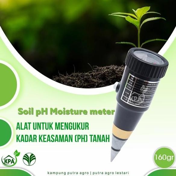 ALAT UKUR PH TANAH DAN KEASAMAN TANAH - SOIL PH MOISTURE METER ORIGINAL DAN TERPERCAYA