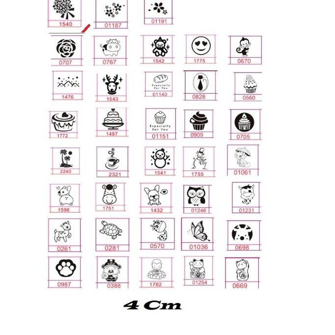 

HOT STAMP KUNINGAN/ STAMP KUE/ CETAKAN LOGO KUE