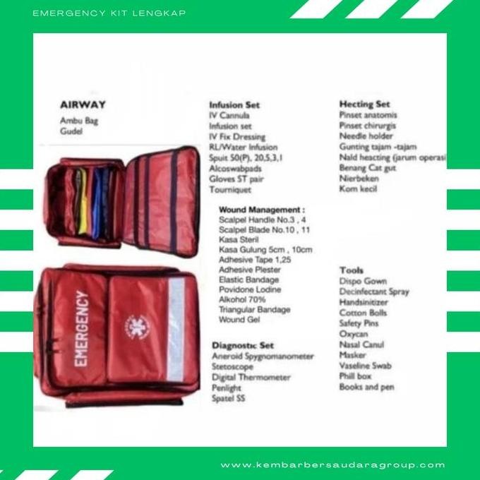 Emergency Kit Lengkap