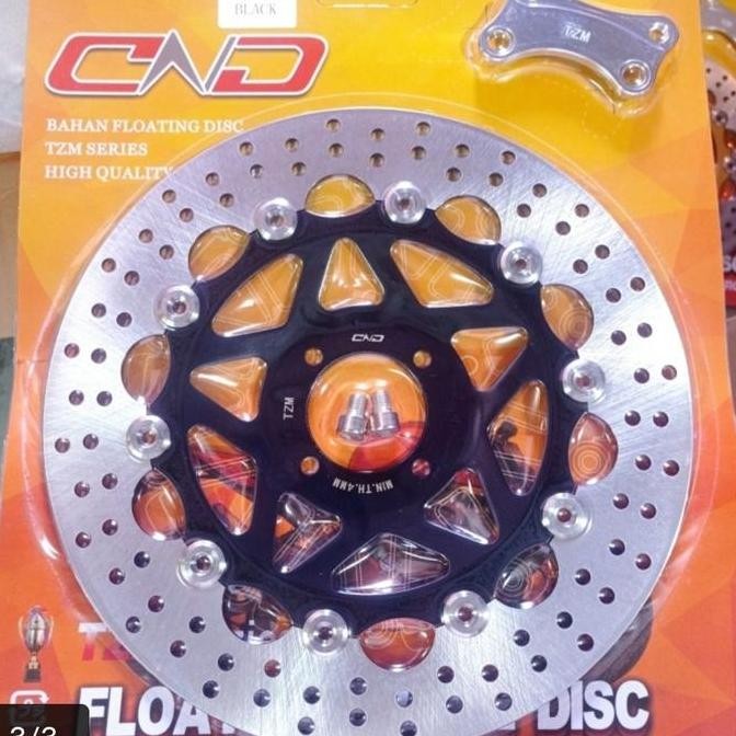 cakram tzm floating 300mm cekung yamaha rx king +braket cnc