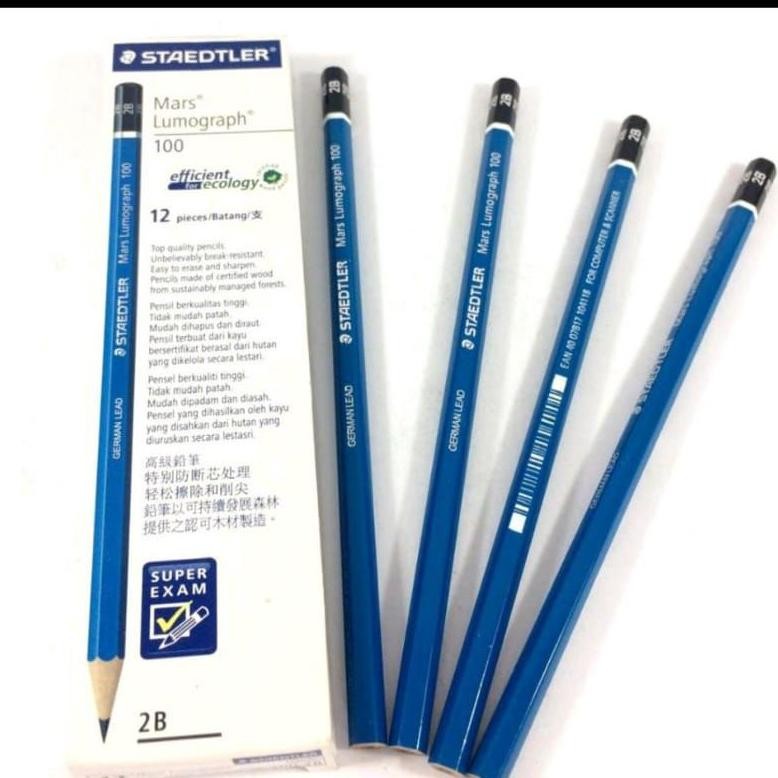 

PENSIL 2B STAEDTLER HARGA PER PACK ISI 12 PCS || PENSIL STAEDTLER 1 PACK DiM