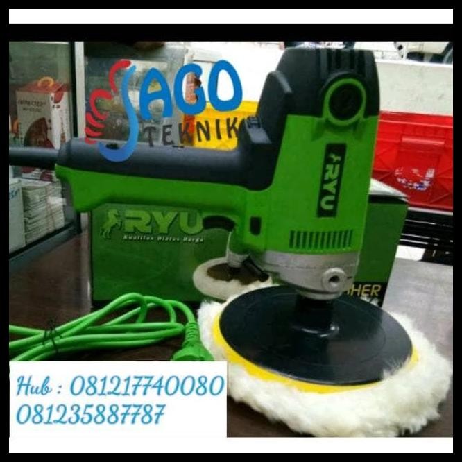 TERBARU MESIN POLES / POLISHING / POLISHER / POLES 7 INCH