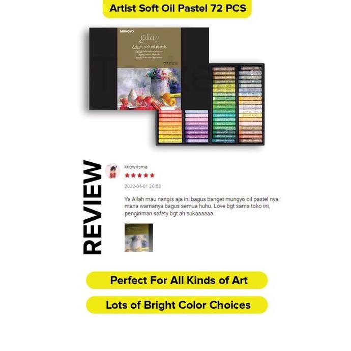 

Mungyo - Artist Soft Oil Pastel/Crayon Minyak 72 PCS