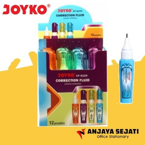 

Correction Fluid | Tipex Cair Joyko CF 229 - Lusinan - 12pcs DiM
