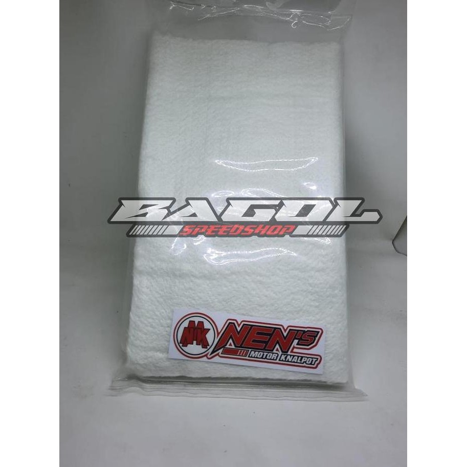GLASSWOOL KNALPOT RACING 2T NINJA R RR CMS TYGA GASPUL NENS AHAU PEREDAM SUARA PANAS