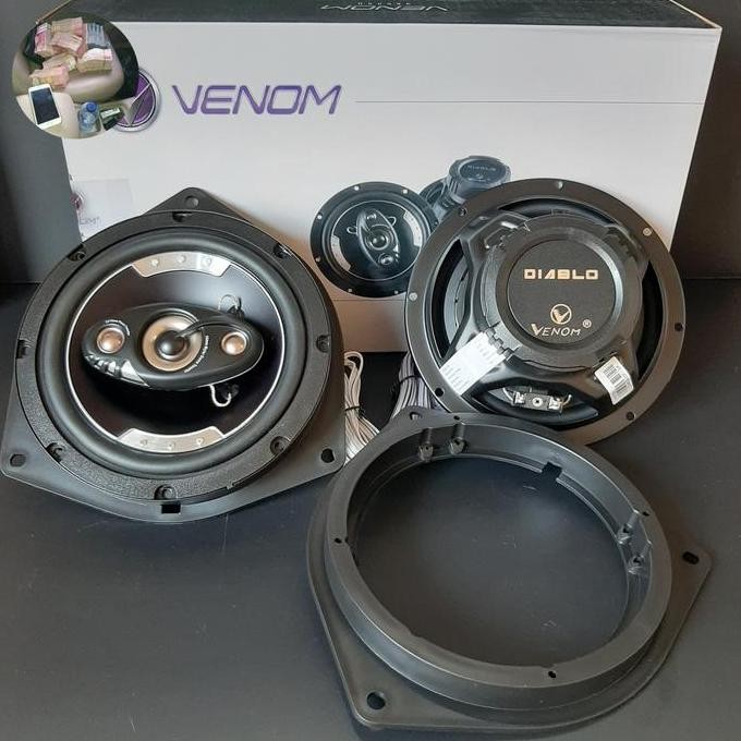 Speaker Pintu Mobil Toyota Innova Vios Limo Yaris Terios - Upgrade Audio Mobil