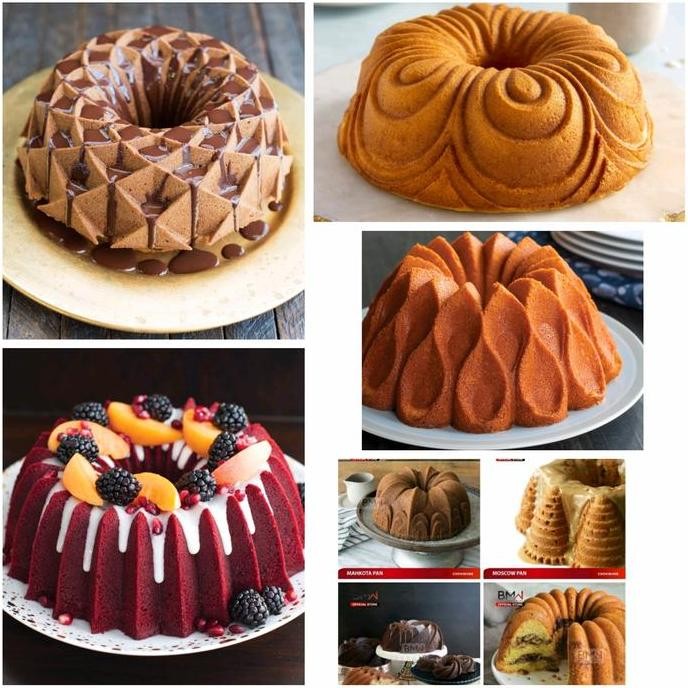 Loyang Kue / Cetakan Kue / Loyang Sultan Anti Lengket