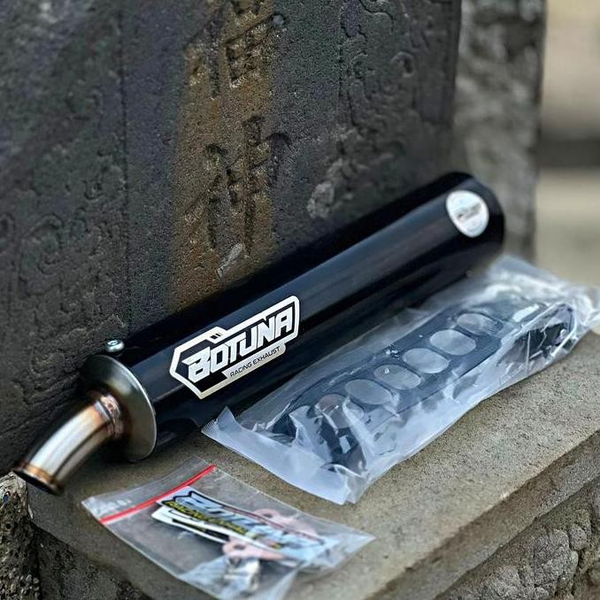 SILINCER KNALPOT NINJA R RR SS ORIGINAL BOTUNA RACING EXHAUST LAS
