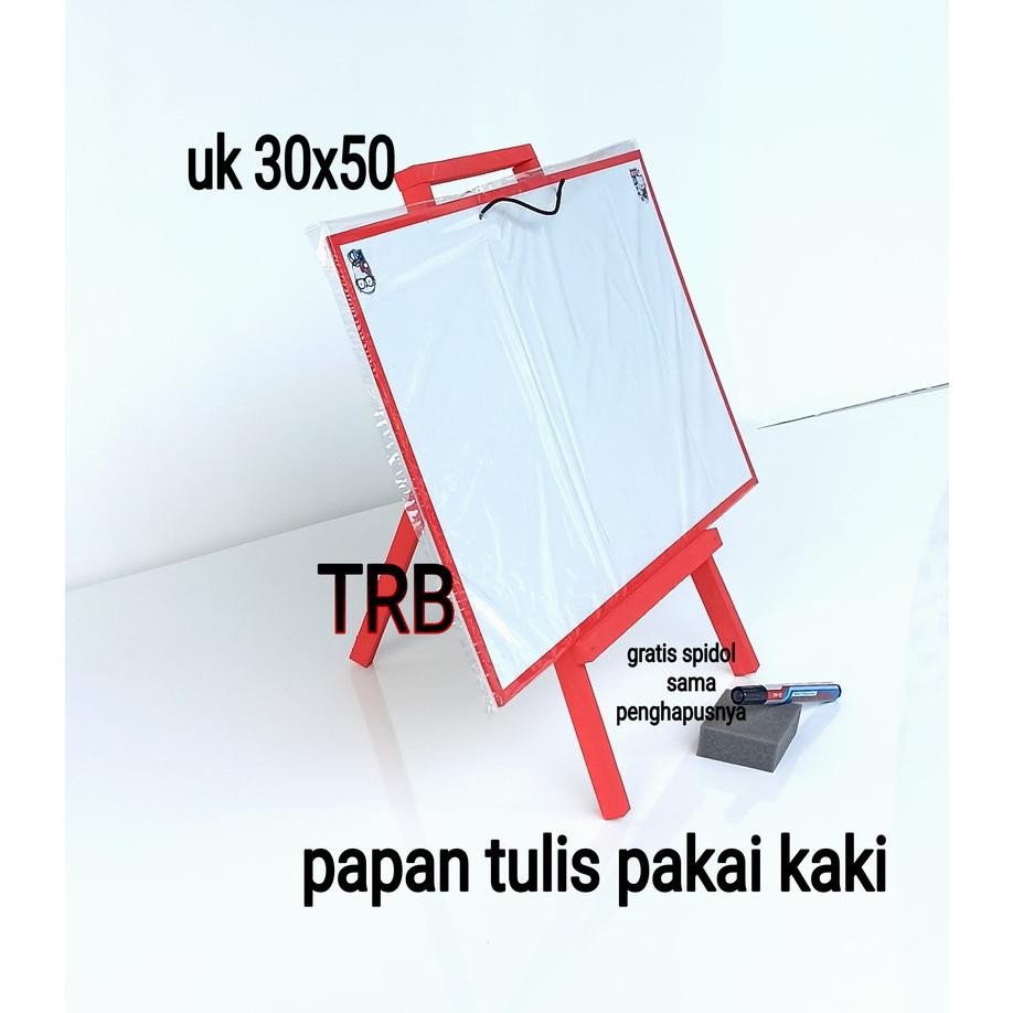 

papan tulis anak dengan kaki/papan tulis anak dengan penyangga uk 30x50,30x40,30x25 DiM