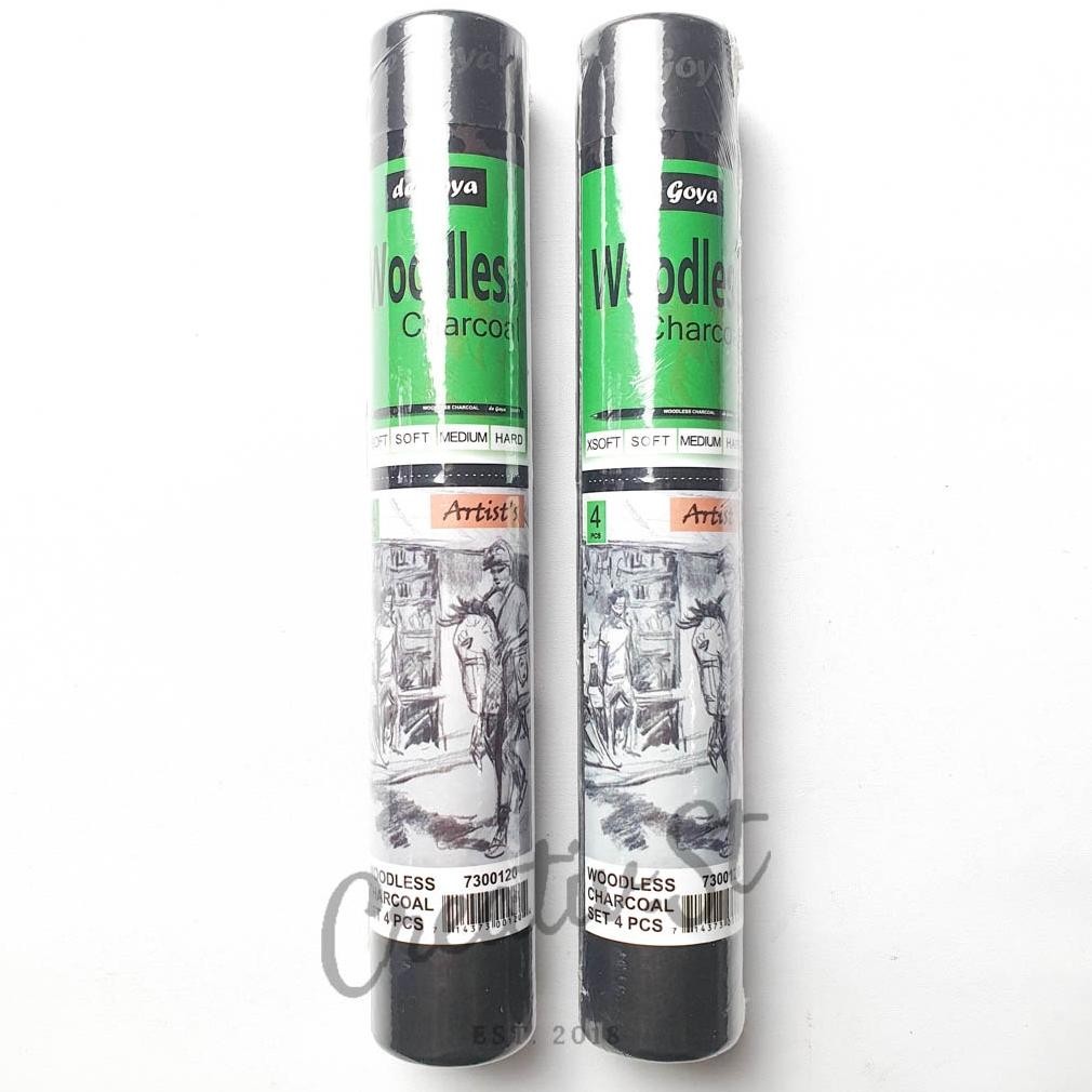 

De Goya Non Wood Charcoal Woodless Graphite Pensil Sketsa Arang DiM