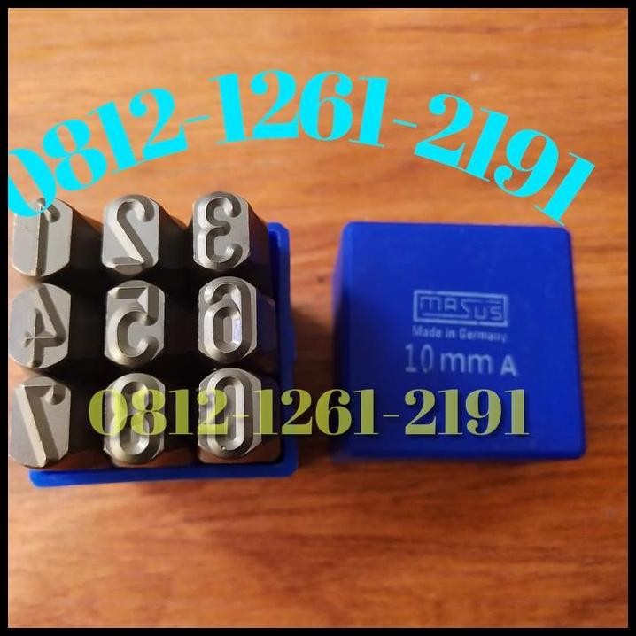 

MASUS Germany Angka Ketok 10 mm Stamp Punch Figure 0-9