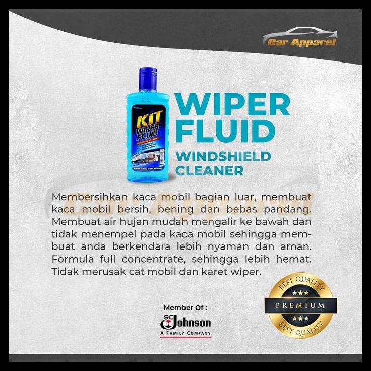 GRATIS ONGKIR KIT WIPER FLUID / WINDSHIELD CLEANER 300 ML 