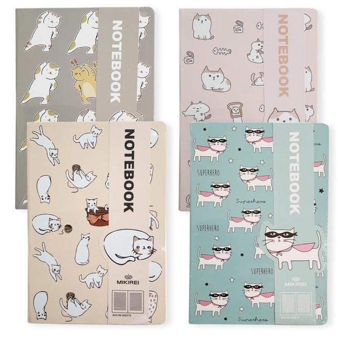 

Scoop Buku Tulis/Notebook Cat Kitty 14.5x21cm 96halaman 64761000 PM