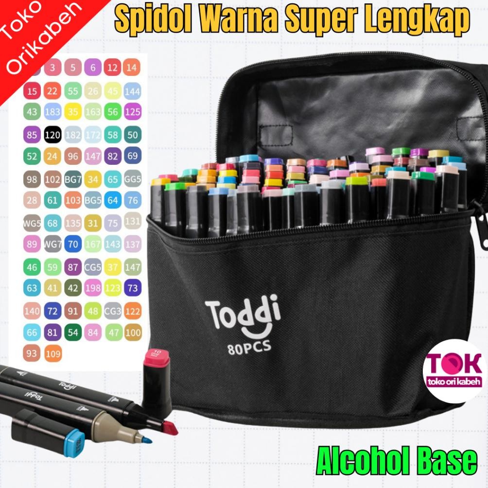 

Spidol Sepidol Warna Warni Highlighter 2 Sisi lengkap Terbaru 1 Set Isi 12 24 30 48 60 80 Warna DiM