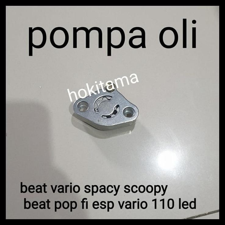 TERBARU POMPA OLI BEAT SCOOPY SPACY KARBU HONDA BEAT VARIO OIL PUMP ASSY !