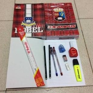 

Paket Alat Tulis Sekolah Lengkap 4 ( Campus ) / Souvenir Ulang Tahun DiM