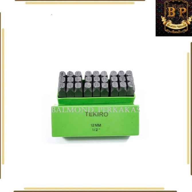 

TEKIRO Huruf Ketok 10-12 mm Alfabet A sd. Z Isi 26 pcs -