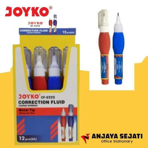 

Correction Fluid | Tipex Cair Joyko CF 222 - Lusinan - 12pcs DiM