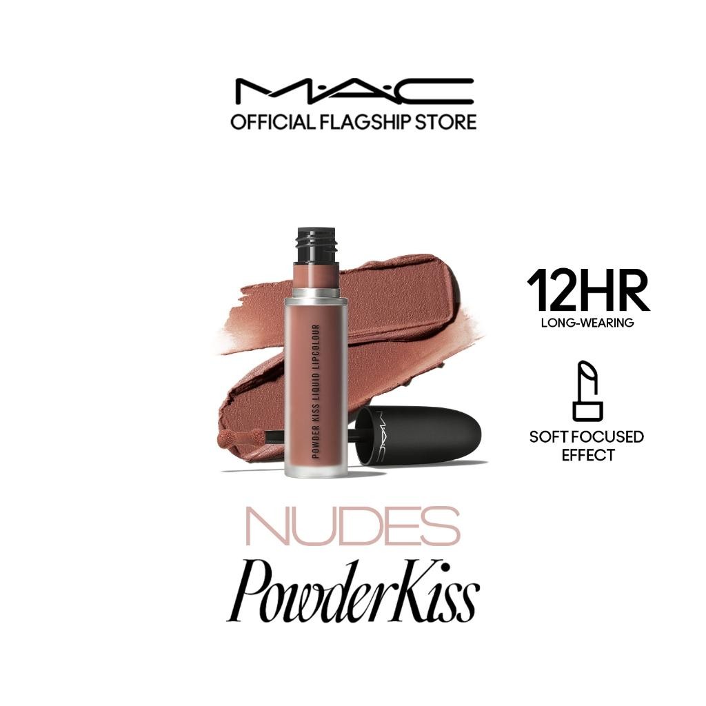 Mac Powder Kiss Liquid Lipcolour / Lipstik Soft Matte Velvet Ringan Melembapkan Tahan Lama 10 Jam Te