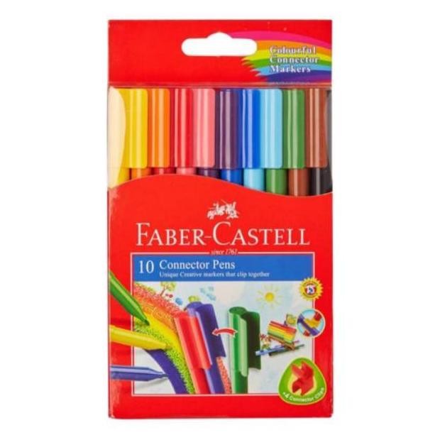

Connector Pen 12 warna faber castell / Spidol warna 12 warna faber castell DiM