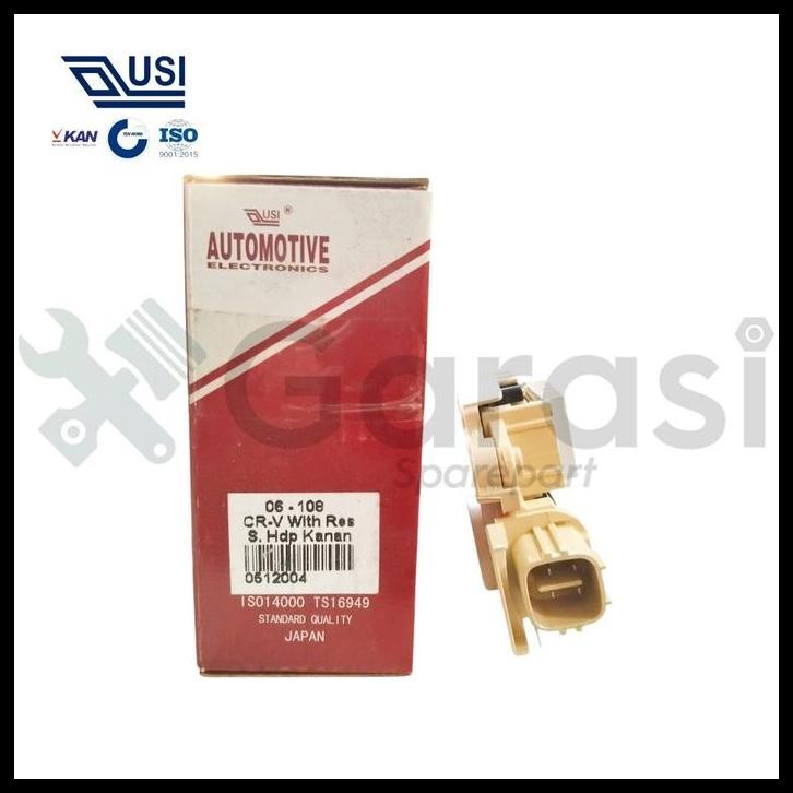 HOT DEAL (BERGARANSI) IC REGULATOR ALTERNATOR DINAMO AMPERE CRV GEN 2 2002-2006 2.0 2.4 HADAP KANAN 